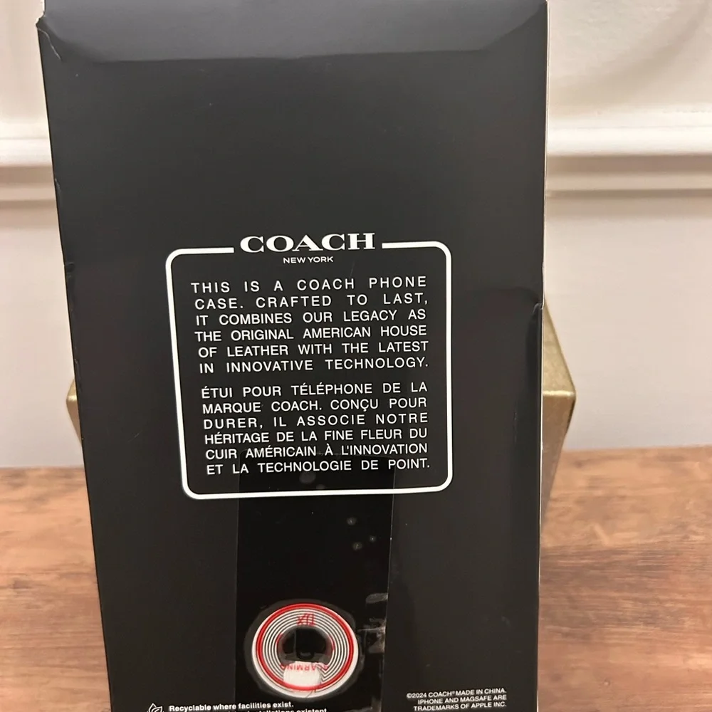 Coach Ombre Signature MagSafe iPhone 15 Pro Max Case